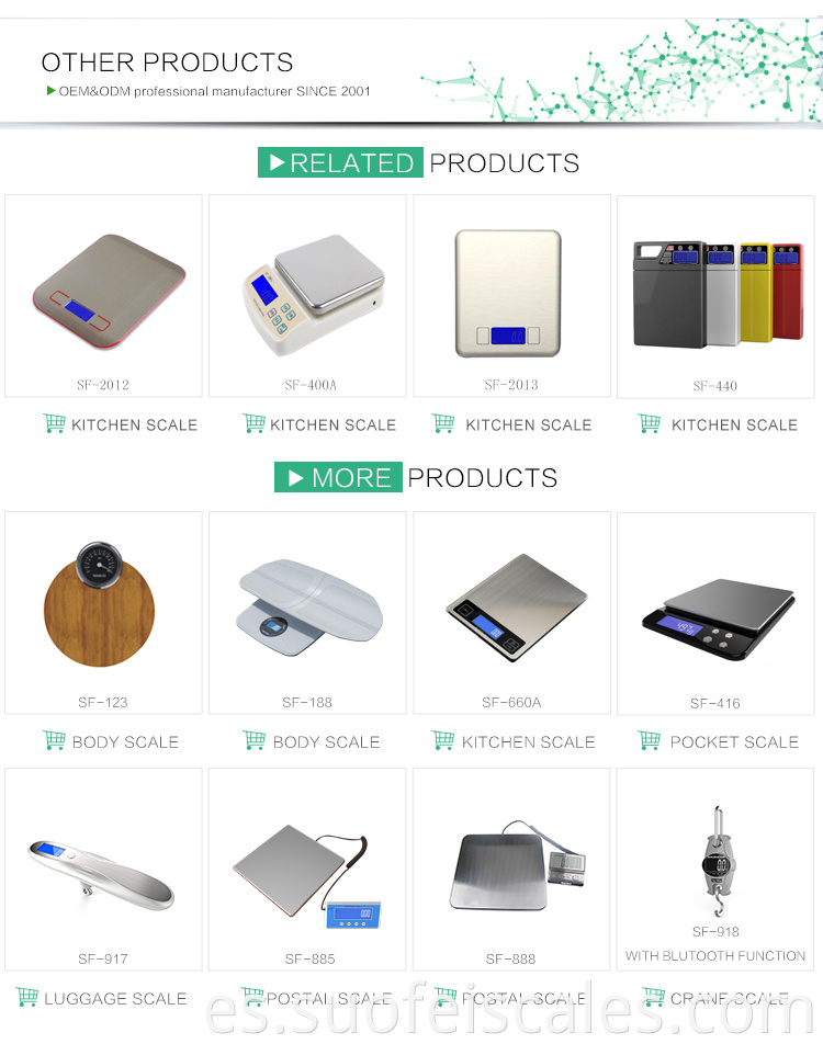 SF-400D Digital Lab Scale Balance Balance Electronic Food Kitchen Wese Wese 600g Instrumentos analíticos clínicos